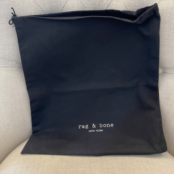 Rag & Bone Meli Sneaker Slip On Oxford Wingtip Black Size EU39 New in Box - Picture 9 of 10